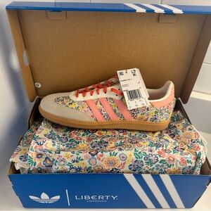SOLD OUT Adidas Liberty London Floral Samba Sneakers